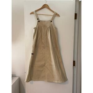 Vintage Mizz Lizz Corduroy Pinafore Maxi Dress ✨
